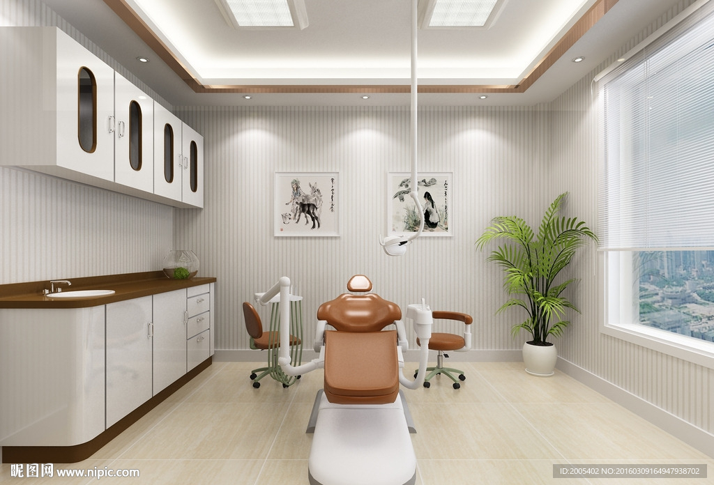 牙科VIP诊室3D全套模型