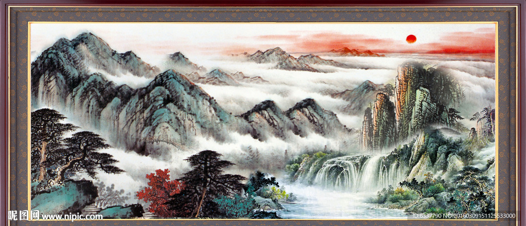 山水画