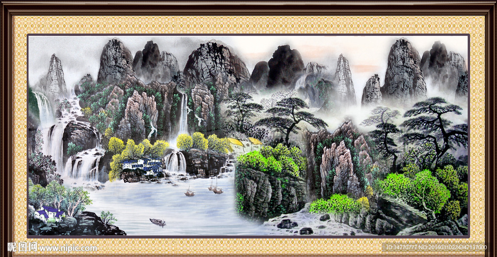 山水画