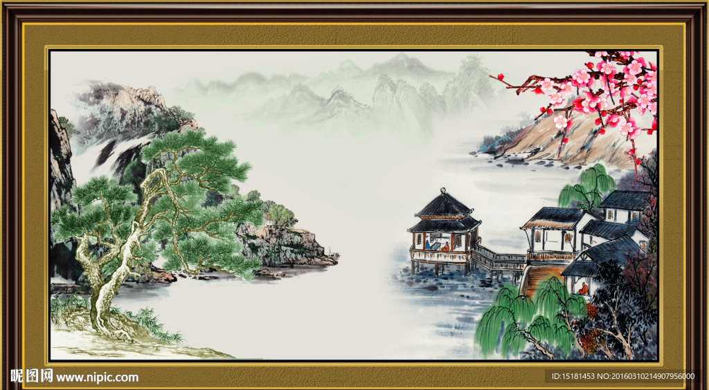 风景国画