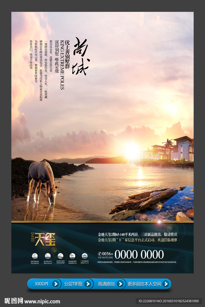 高端房地产广告