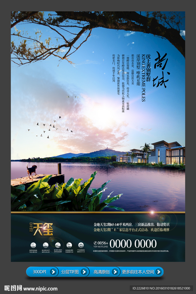 高端房地产广告