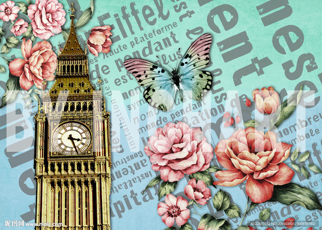 欧美风格装饰画