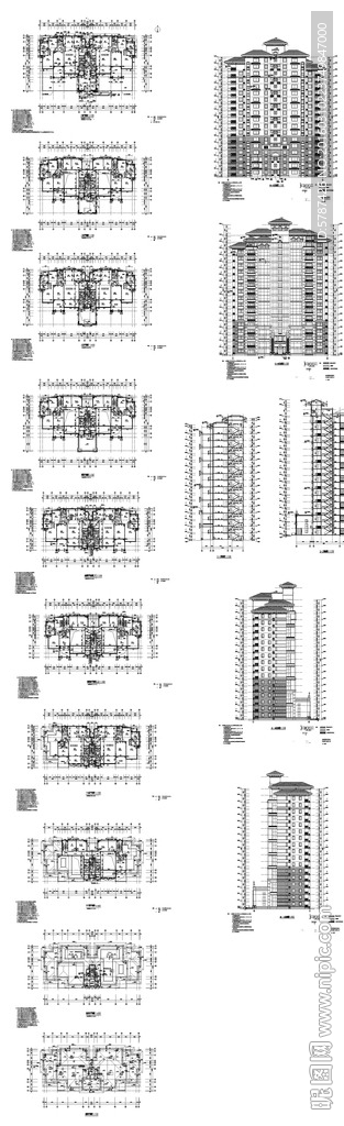 欧式楼房建筑设计