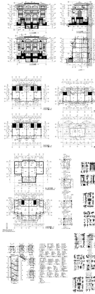 欧式别墅建筑设计