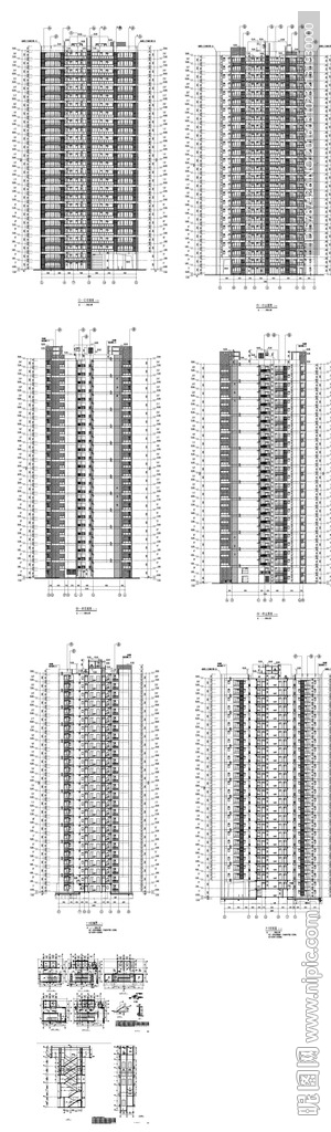 地产户型楼房建筑