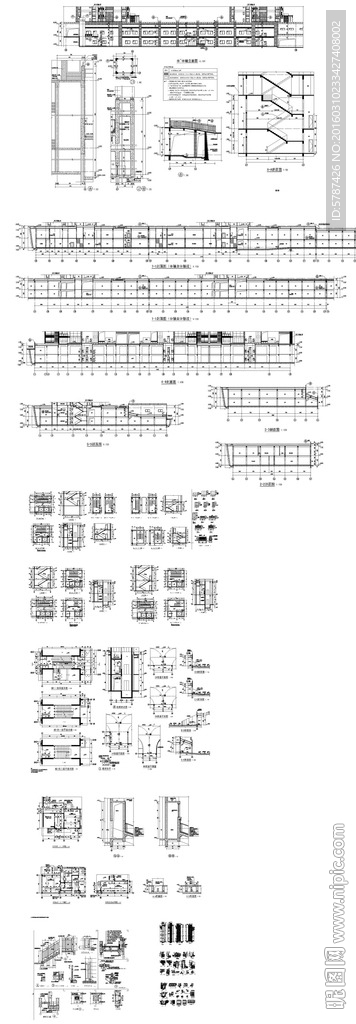 商业铺建筑图纸