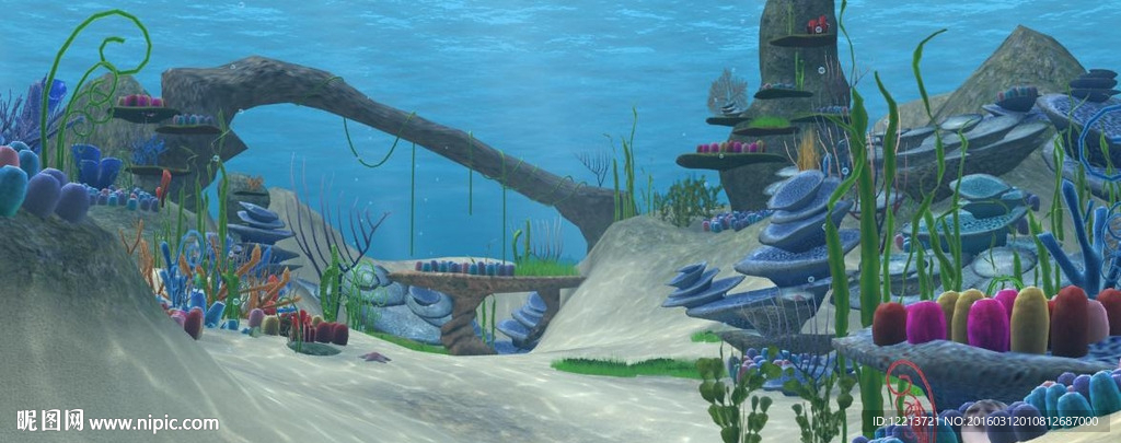 海底场景
