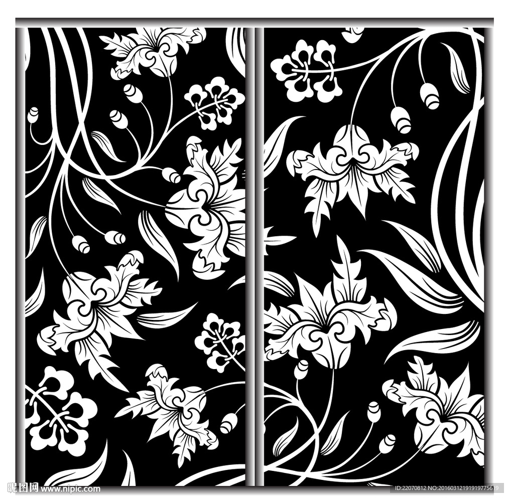 时尚花纹