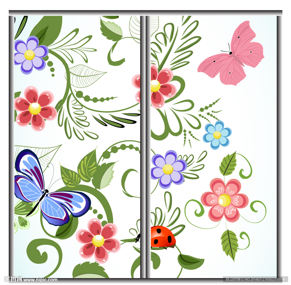 时尚花卉
