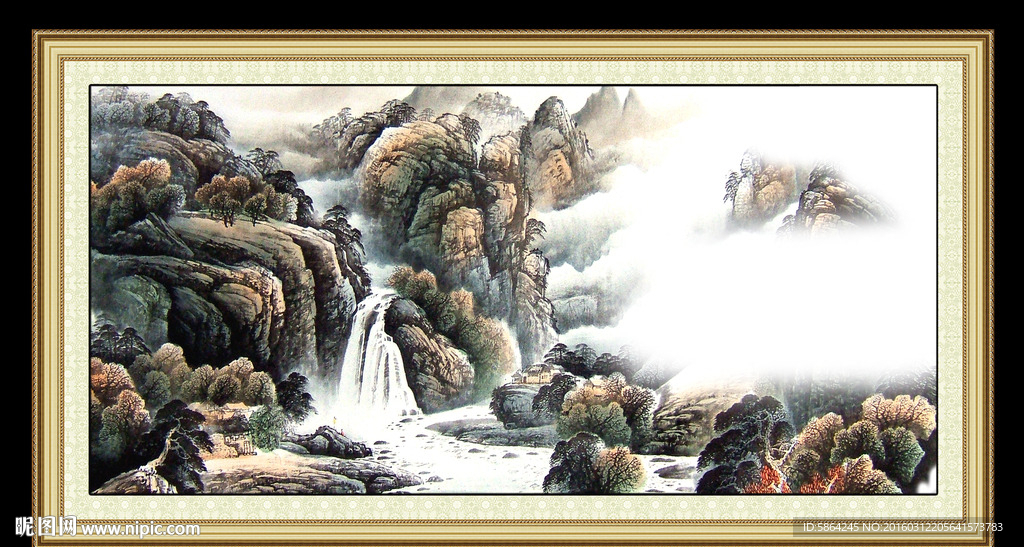 国画山水