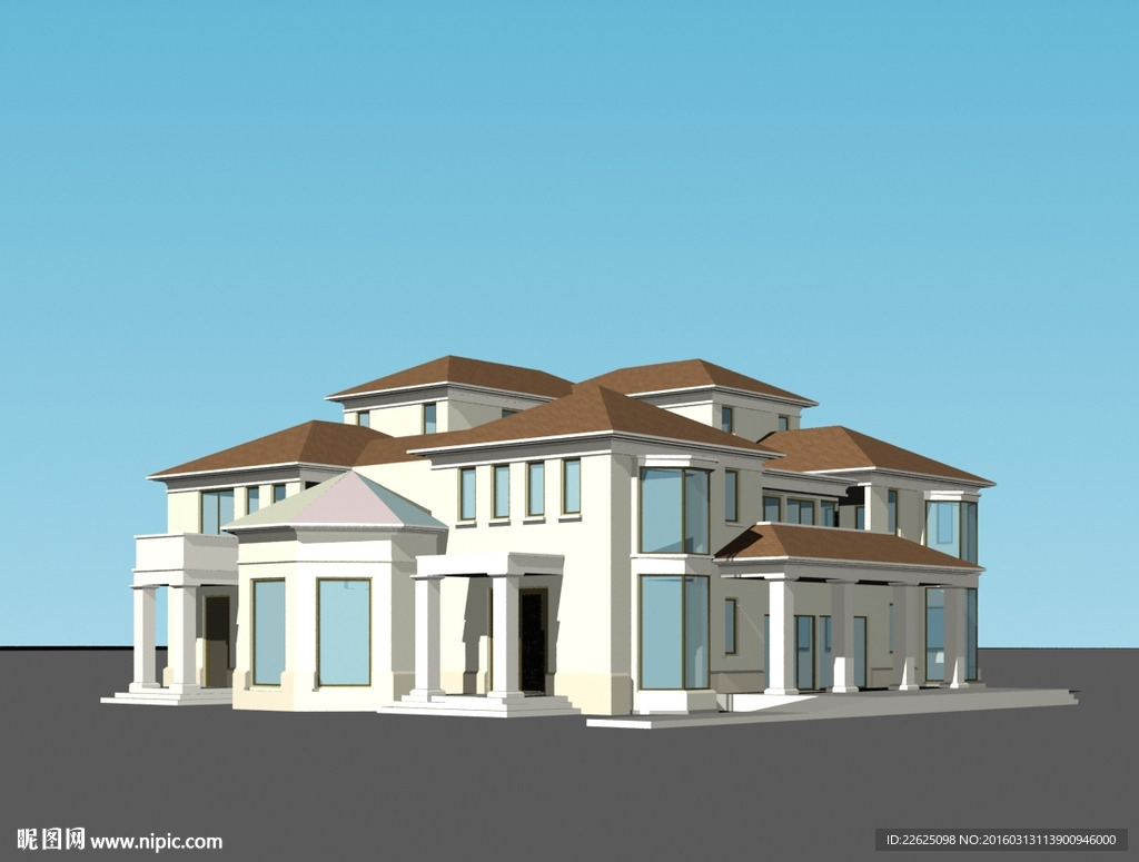 3D建筑模型