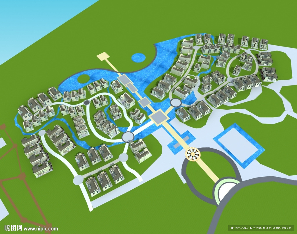3D建筑模型