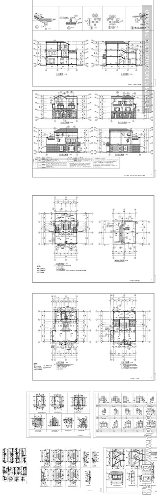 住宅建筑设计图纸