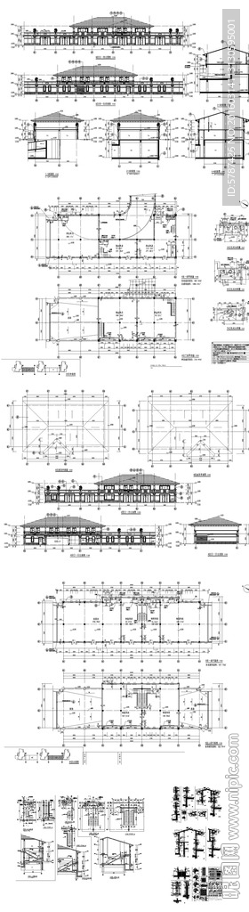 会所建筑设计图纸