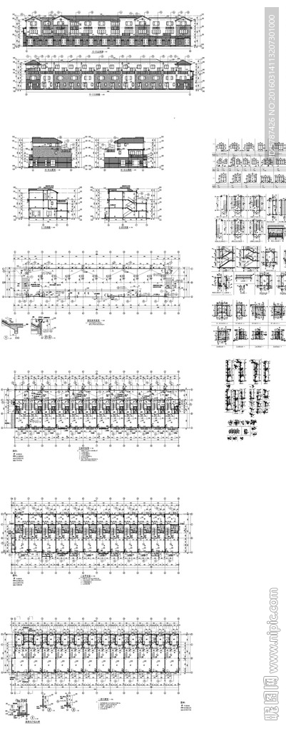 住宅建筑平面图