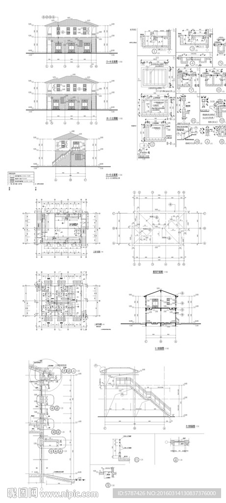 变配电房建筑施工图