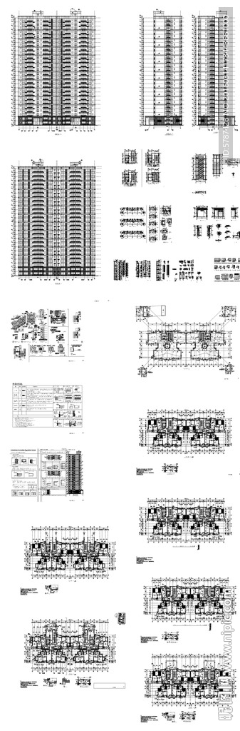 综合住宅楼建筑设计