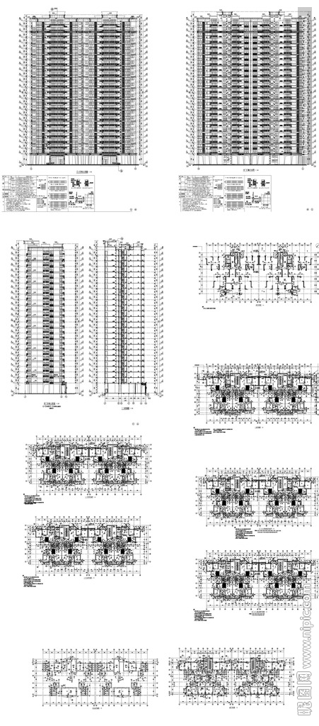 小区建筑模形设计