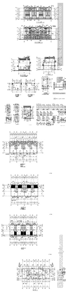 别墅户型建筑图纸