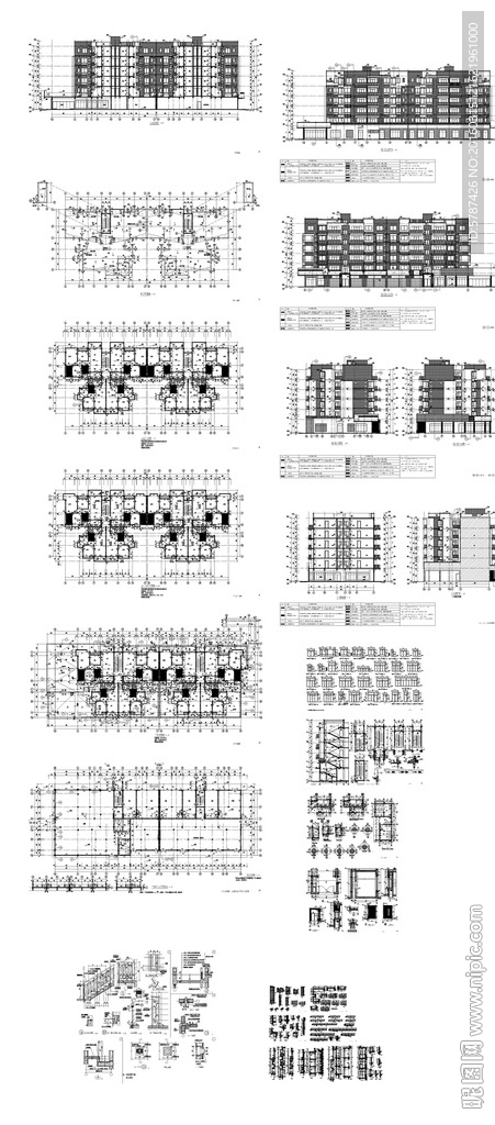 楼盘建筑设计方案图纸