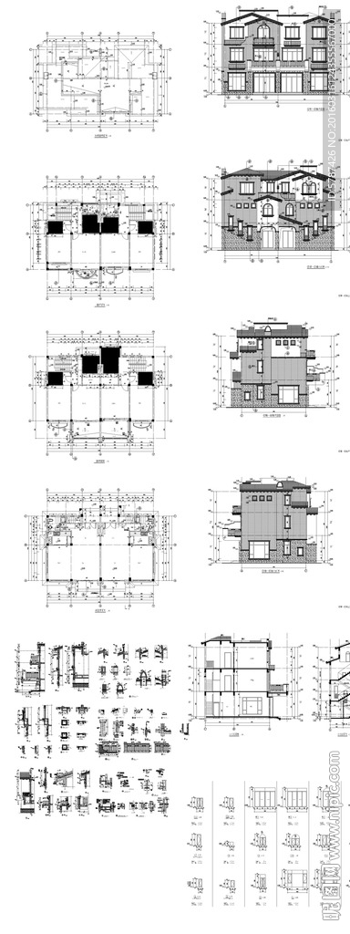 楼房建筑设计施工图