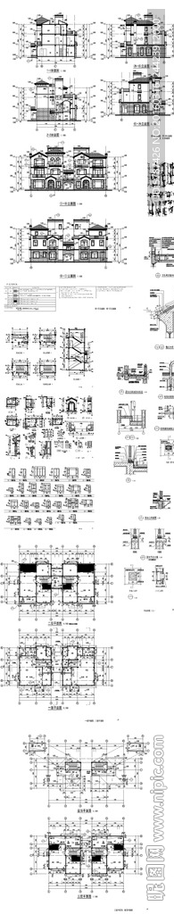 家居楼房建筑图纸