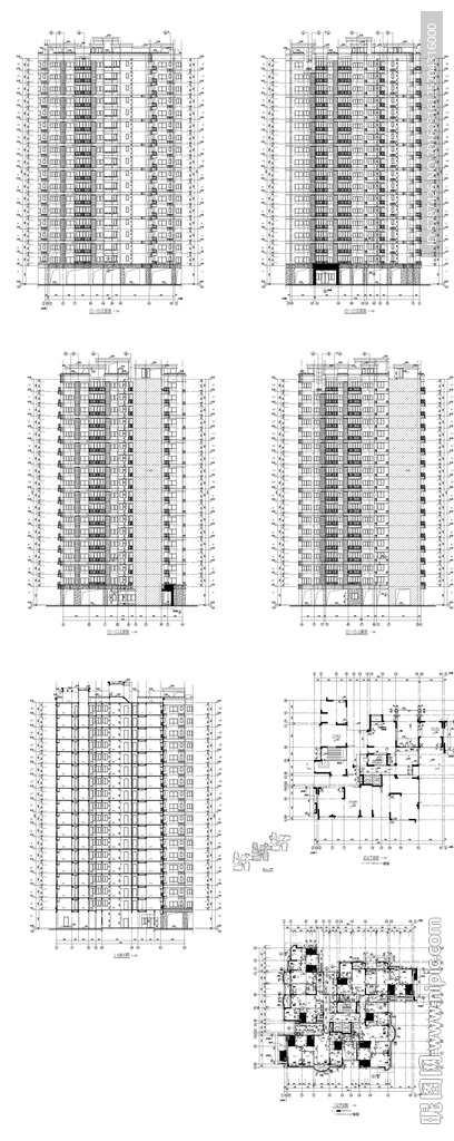 多层建筑模型设计