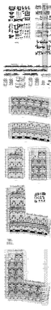 酒店下车库建筑设计图纸