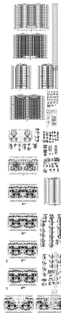 楼盘建筑设计CAD图
