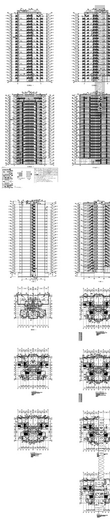 楼盘建筑户型图纸