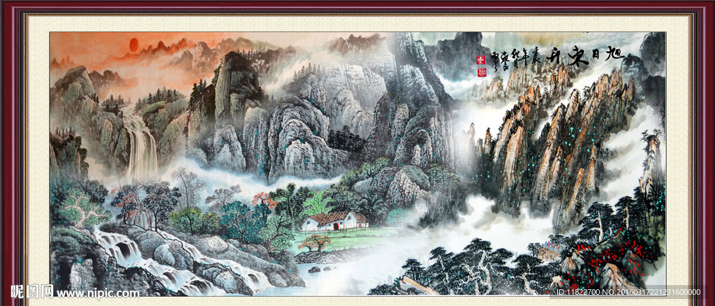 国画山水