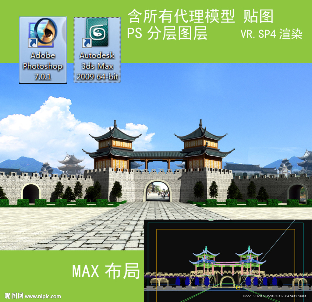 古城门