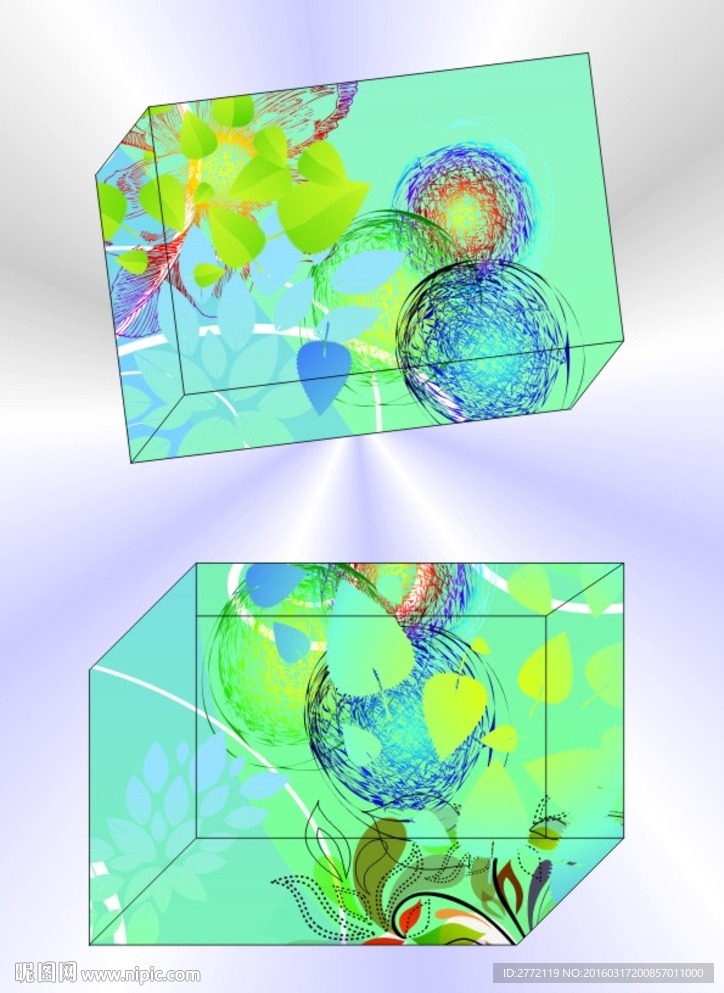 翠叶飘飘 环保盒