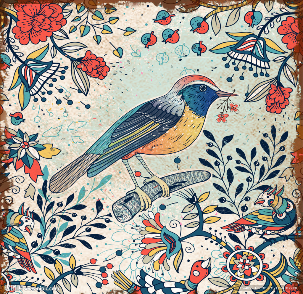 无框画 欧美风格 工艺品贴纸