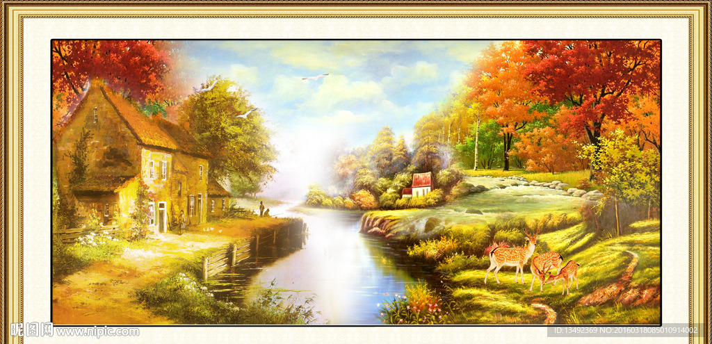 油画