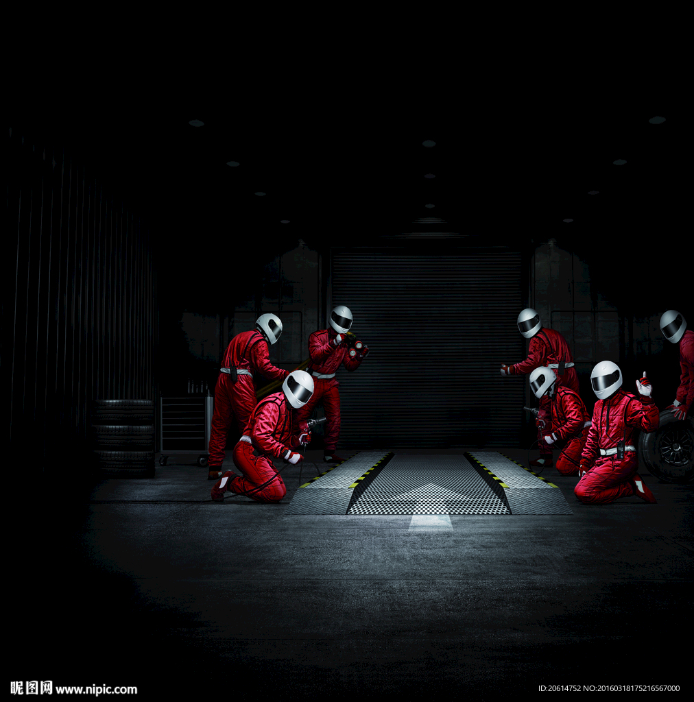 汽车售后修理创意海报