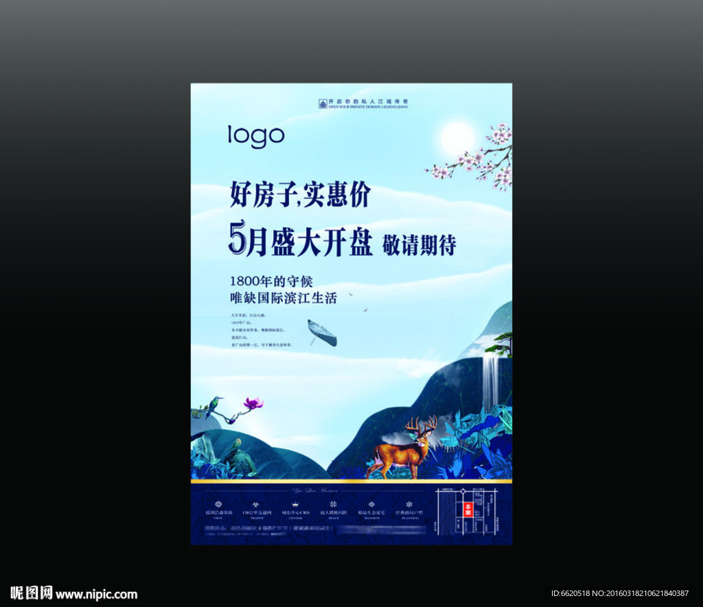 房地产DM单 地产开盘