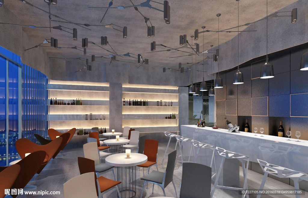 餐饮店3D模型