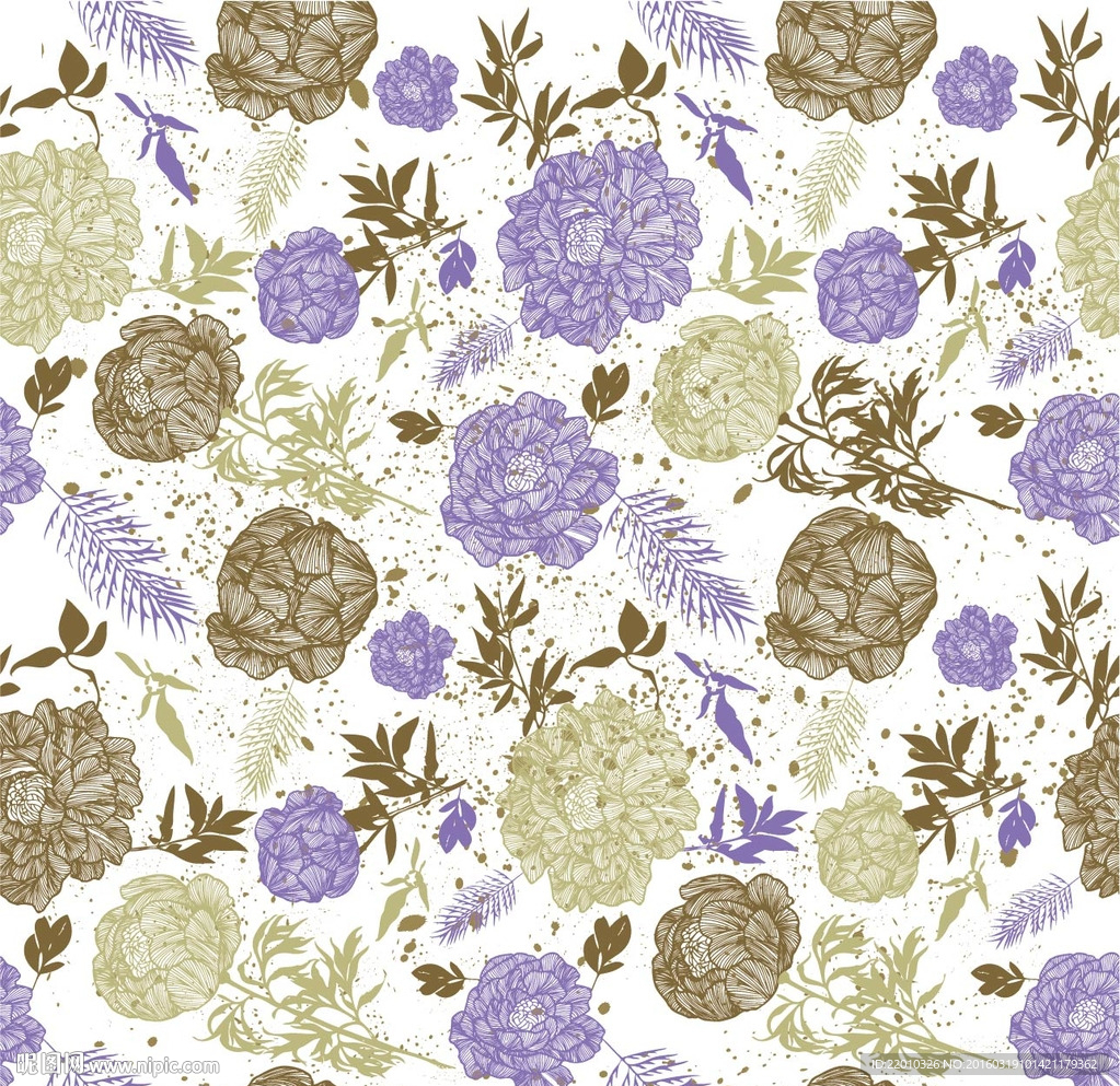 底纹背景花纹花边