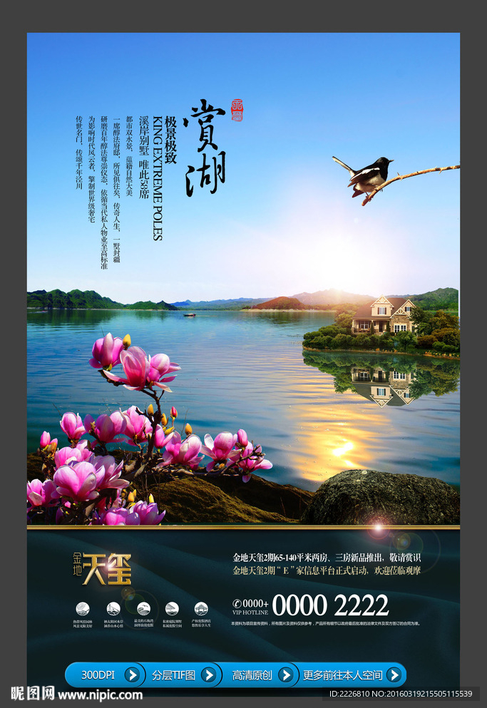 高端房地产广告