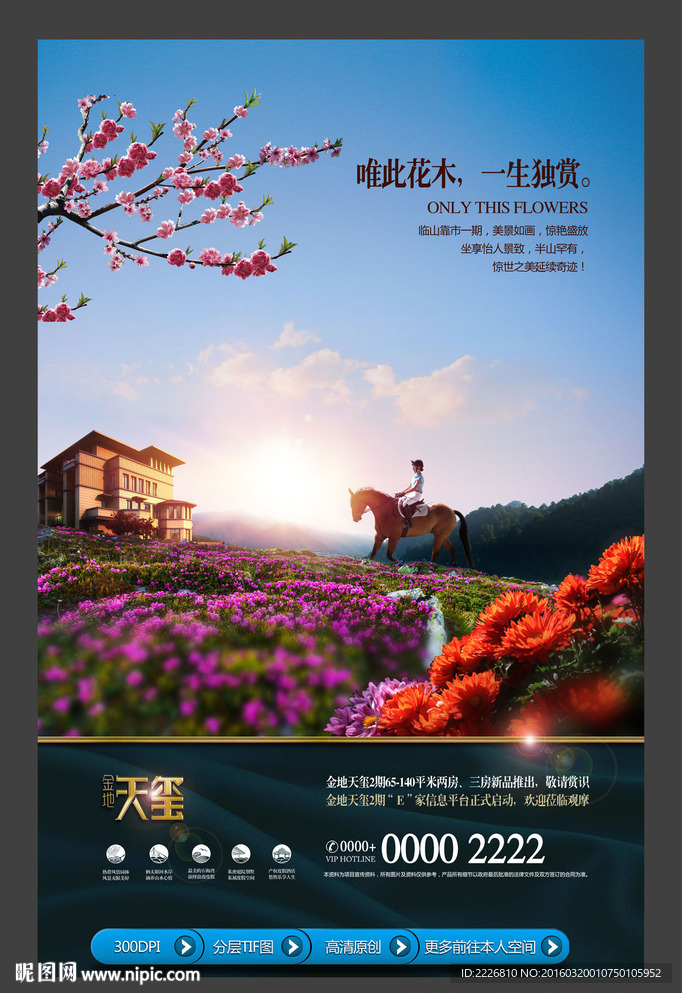高端房地产广告