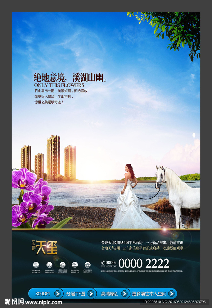 高端房地产广告