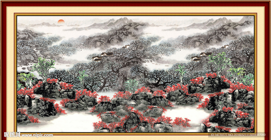 国画山水