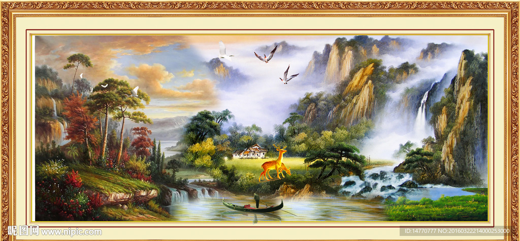 油画风景