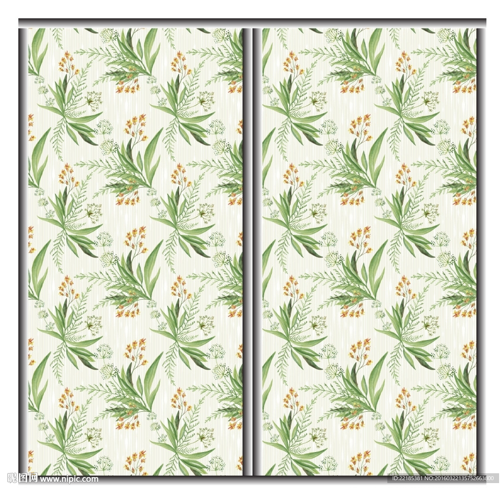 移门花卉