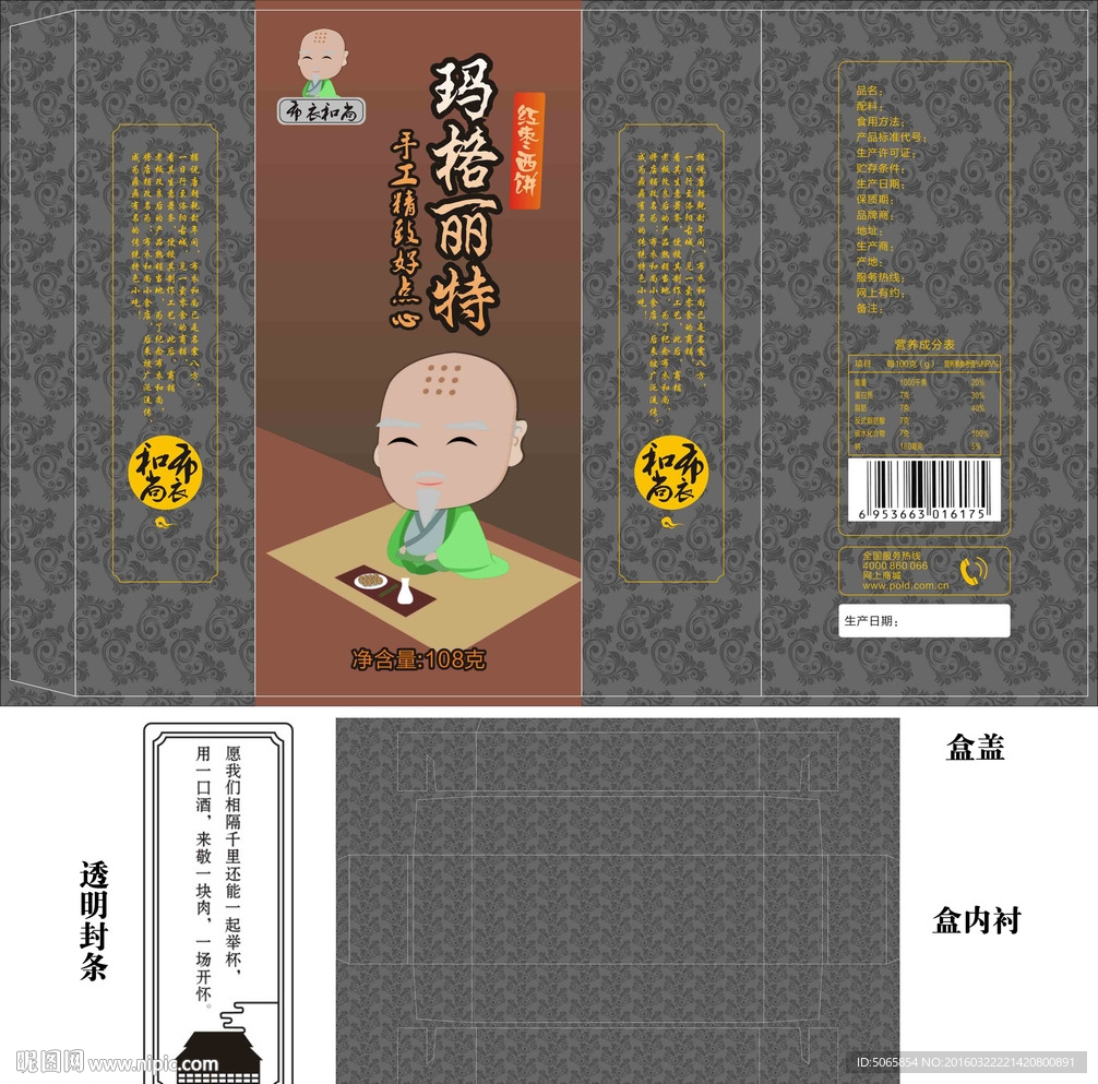食品包装盒
