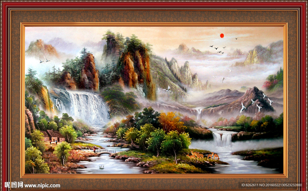 油画风景