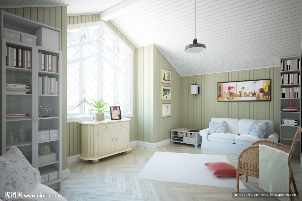 客厅沙发背景墙效果图