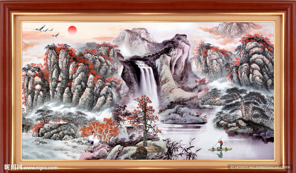 国画山水